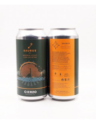 Cierzo Brewing Saurus can...