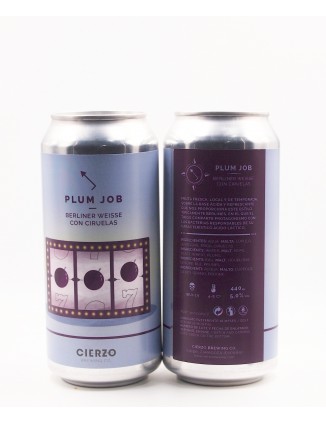 Cierzo Brewing Plum Job can...