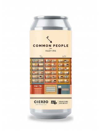 ierzo Brewing with Maresme COMMON PEOPLE 6 ABV can 440 ml